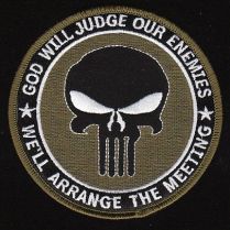 god will judge our enemies punisher