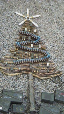 ammo christmas tree