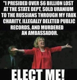 Hillary Clinton Dishonest Piece of Shit