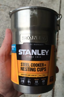 Stanley Steel Cooker plus Nesting Cups